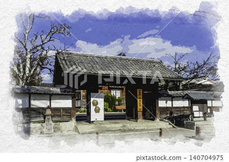 水彩畫，兵庫縣丹波筱山市丹波筱山市歷史博物館 140704975