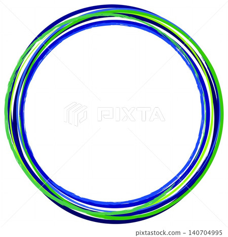 Frame, ring, white background, blue, green, white Frame, ring, white background, blue, green, white 140704995
