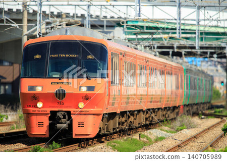 JR Kyushu 783 series limited express train (limited express "Huis Ten Bosch") JR Kyushu 783 series limited express train (limited express "Huis Ten Bosch") 140705989