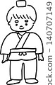 A cute hand-drawn illustration of Hikoboshi 140707149