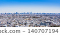 Panoramic view of Tokyo, the capital of Japan [Tokyo city panorama view] 140707194