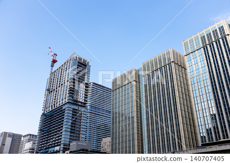 大阪堂島濱/Aqua Dojima NBF大廈(西樓)及一座在建高層建築 大阪堂島濱/Aqua Dojima NBF大廈(西樓)及一座在建高層建築 140707405