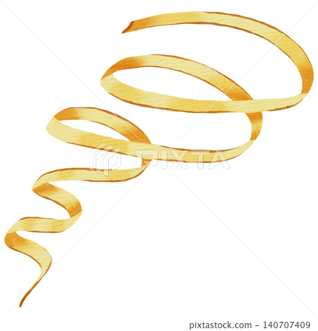 Watercolor illustration of an elegant yellow ribbon bow. This soft, hand-drawn satin or grosgrain bow is perfect for birthdays, anniversaries, party invitations, children's design, and cardmaking. Watercolor illustration of an elegant yellow ribbon bow. This soft, hand-drawn satin or grosgrain bow is perfect for birthdays, anniversaries, party invitations, children's design, and cardmaking. 140707409