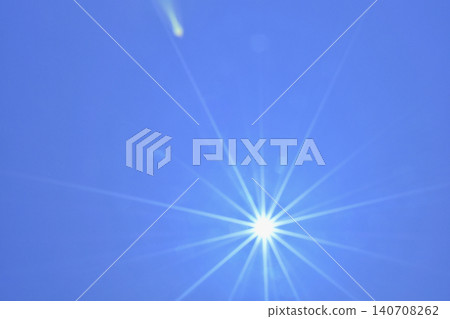 Blue sky and sun, direct sunlight, free space image (fixed shot) Blue sky and sun, direct sunlight, free space image (fixed shot) 140708262