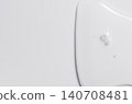 Cosmetic product in the form of a transparent drop. A moisturizing gel or serum for the face. Copy space 140708481