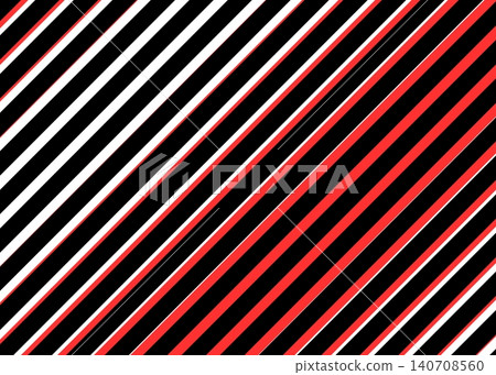 Black and white stripes + red background material Black and white stripes + red background material 140708560
