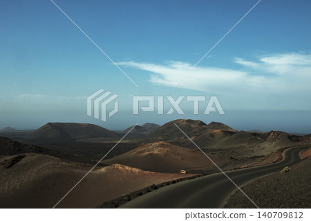 Timanfaya national park volcanic landscape road trip Timanfaya national park volcanic landscape road trip 140709812