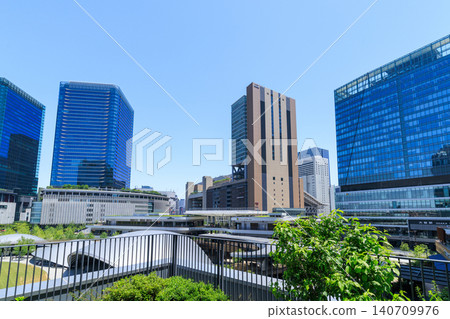 The skyscrapers of Umeda, Osaka in early summer (Kita Ward, Osaka City, Osaka Prefecture) The skyscrapers of Umeda, Osaka in early summer (Kita Ward, Osaka City, Osaka Prefecture) 140709976