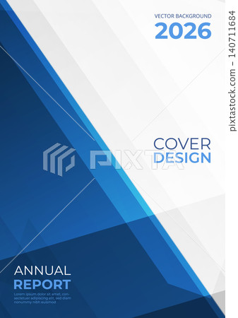 White and blue cover design. Polygonal elegant A4 resolution brochure. Abstract modern poster or vertical background for annual report, business presentation, book, flyer or banner. White and blue cover design. Polygonal elegant A4 resolution brochure. Abstract modern poster or vertical background for annual report, business presentation, book, flyer or banner. 140711684