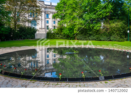 Sinti and Roma Memorial Reflecting Pool Sinti and Roma Memorial Reflecting Pool 140712002