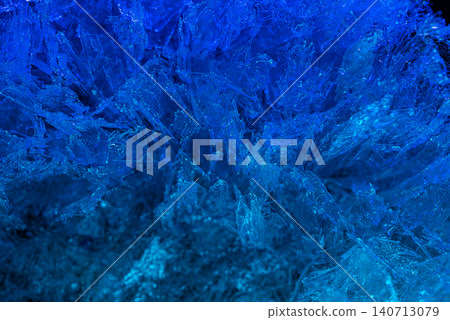 Luxury Frozen Ice Texture Motion, Elegant Cold Abstract Background. Crystalline Luxury Frozen Ice Texture Motion, Elegant Cold Abstract Background. Crystalline 140713079