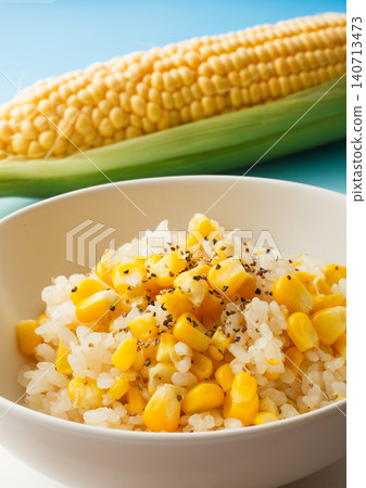 Corn rice (studio photoshoot) Corn rice (studio photoshoot) 140713473