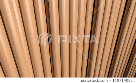Warm Wooden Column Texture Abstract Background 3d render. Warm Wooden Column Texture Abstract Background 3d render. 140714093