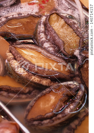 Abalone sold in the market Abalone sold in the market 140714157