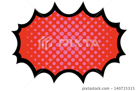 American comic-style explosion speech bubble material American comic-style explosion speech bubble material 140715315