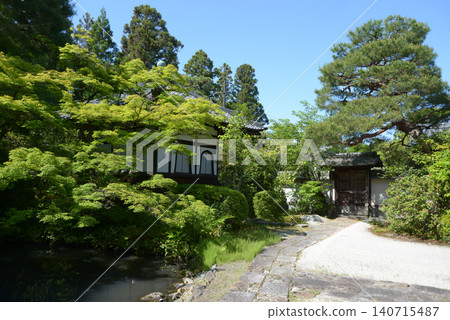 Garden and Daruma Hall of Jishi-in Temple, Fukuchi-cho, Nanzenji, Sakyo-ku, Kyoto City Garden and Daruma Hall of Jishi-in Temple, Fukuchi-cho, Nanzenji, Sakyo-ku, Kyoto City 140715487