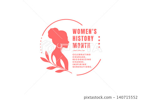 Women History Month Silhouette Inspiration Design 140715552