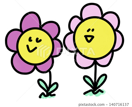 Hand-drawn Scandinavian-style floral illustrations; natural and cute botanical materials. Hand-drawn Scandinavian-style floral illustrations; natural and cute botanical materials. 140716137