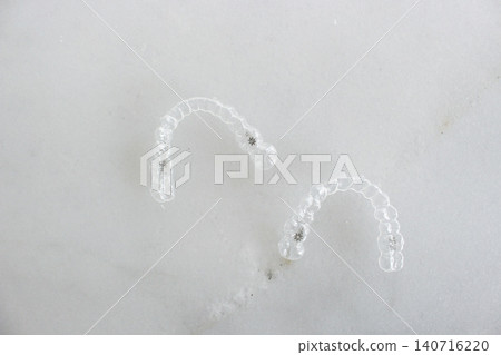 Invisalign upper and lower mouthpieces Invisalign upper and lower mouthpieces 140716220