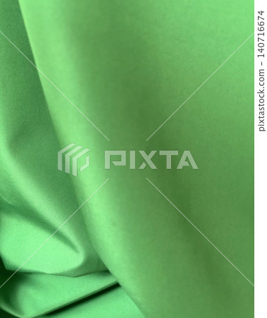 Green satin drape 140716674
