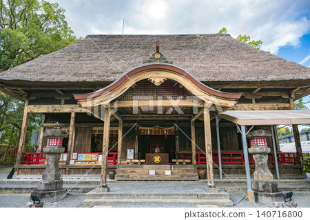 Kumamoto Aoi Aso Shrine National Treasure Worship Hall Kumamoto Aoi Aso Shrine National Treasure Worship Hall 140716800