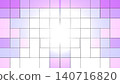 Purple Mosaic Abstract Background with Geometric Square Pattern 140716820