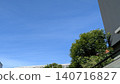 A beautiful natural landscape with summer skies and trees. 140716827