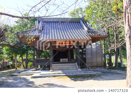 福岡縣行橋市竹波貴船神社正殿 140717328