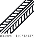 car tire track vector element design template 140718137