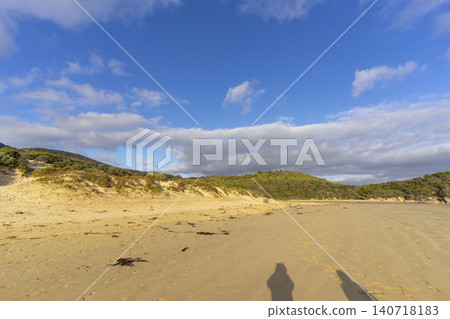 Beach of Whisky Bay at Wilsons Promontory National Park, Victoria, Australia. Beach of Whisky Bay at Wilsons Promontory National Park, Victoria, Australia. 140718183