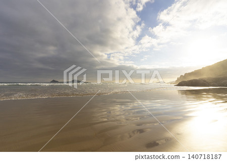Beach of Whisky Bay at Wilsons Promontory National Park, Victoria, Australia. Beach of Whisky Bay at Wilsons Promontory National Park, Victoria, Australia. 140718187