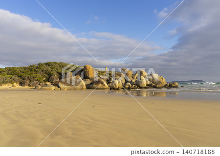 Beach of Whisky Bay at Wilsons Promontory National Park, Victoria, Australia. Beach of Whisky Bay at Wilsons Promontory National Park, Victoria, Australia. 140718188