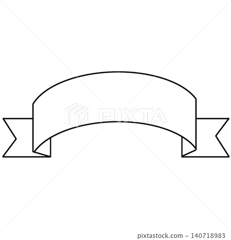 Simple and easy-to-use white ribbon illustration material, perfect for adding text or headings. Simple and easy-to-use white ribbon illustration material, perfect for adding text or headings. 140718983