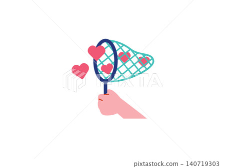 Image illustration for gathering likes on social media 140719303