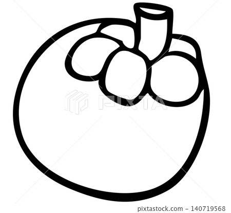 Hand drawn mangosteen outline for kid colouring book, fruit, vegan, cafe, menu, restaurant, recipe, cook book, department store, supermarket, market, mart, healthy snack, street stall, summer vibes Hand drawn mangosteen outline for kid colouring book, fruit, vegan, cafe, menu, restaurant, recipe, cook book, department store, supermarket, market, mart, healthy snack, street stall, summer vibes 140719568