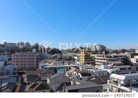 Streetscape around Hoshikawa and Wadamachi (Hodogaya Ward, Yokohama City, Kanagawa Prefecture) 140719857