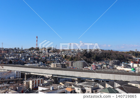 Streetscape of Kamihoshikawa (Hodogaya Ward, Yokohama City, Kanagawa Prefecture) 140719865