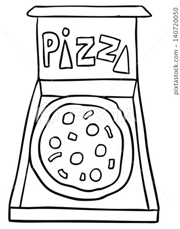 Hand drawn pizza box outline for lunch break, office workers, American fast food, cafe, menu, restaurant, recipe, cook book, department store, dinner time, quick meal, park, picnic, street stalls Hand drawn pizza box outline for lunch break, office workers, American fast food, cafe, menu, restaurant, recipe, cook book, department store, dinner time, quick meal, park, picnic, street stalls 140720050