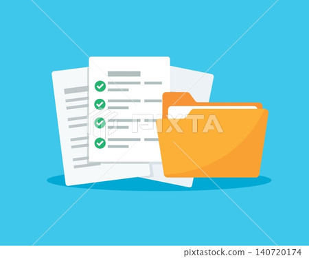 File Folders with Documents and Checklist for Office Organization File Folders with Documents and Checklist for Office Organization 140720174