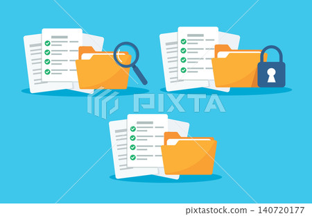 File Folders with Documents and Checklist for Office Organization File Folders with Documents and Checklist for Office Organization 140720177