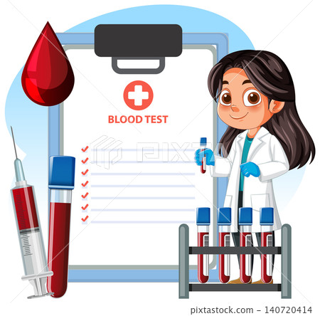 Female Scientist Analyzing Blood Samples in Laboratory Female Scientist Analyzing Blood Samples in Laboratory 140720414