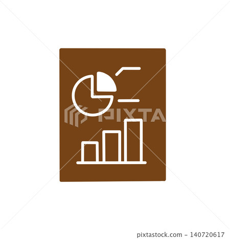 用於數據分析的圖示。圖表和餅圖用於表示業務和統計數據。 用於數據分析的圖示。圖表和餅圖用於表示業務和統計數據。 140720617