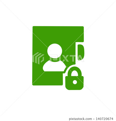 Locked personal information icon material - Privacy protection, security, profile Locked personal information icon material - Privacy protection, security, profile 140720674