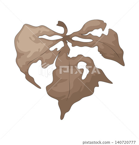 Illustration of Broken Leaf 140720777