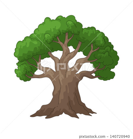 Illustration of Old Tree 140720940
