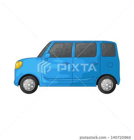 Illustration of Minivan Illustration of Minivan 140720960