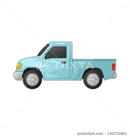 Illustration of Pickup truck Illustration of Pickup truck 140720961