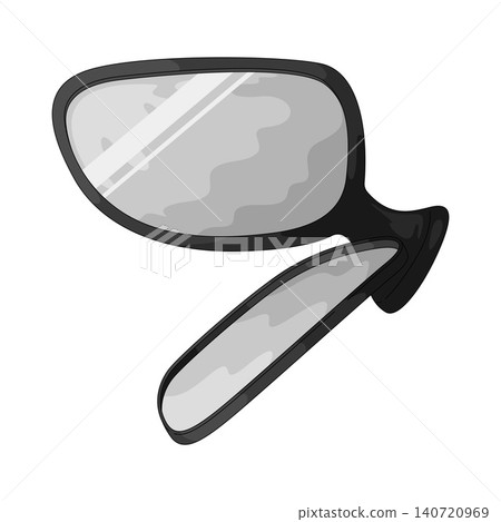 Illustration of Side Mirror Illustration of Side Mirror 140720969