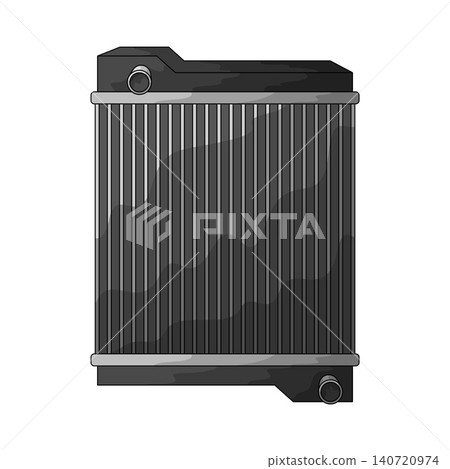 Illustration of Radiator Illustration of Radiator 140720974