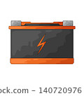 Illustration of Battery 140720976
